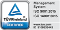 ISO 9001:2015 &amp; ISO 14001:2015